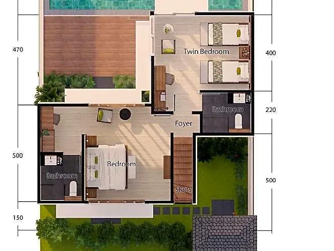 ホテル Stanagiri Ubud 5*